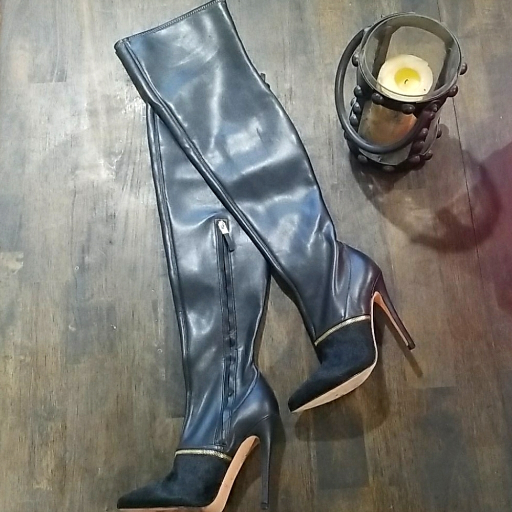 Marciano over the knee boots